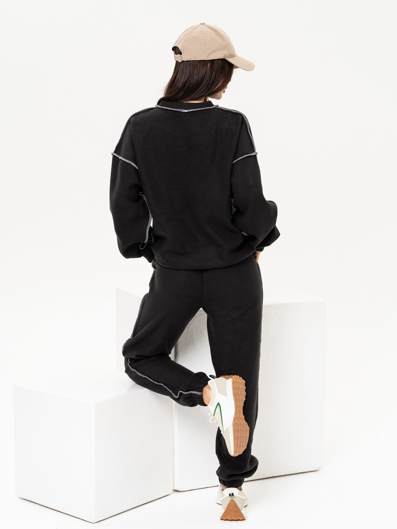 Костюми ISSA Plus модель 13638_black Фото