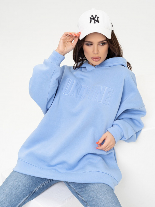 Худі та світшоти ISSA Plus модель 13639_blue Фото