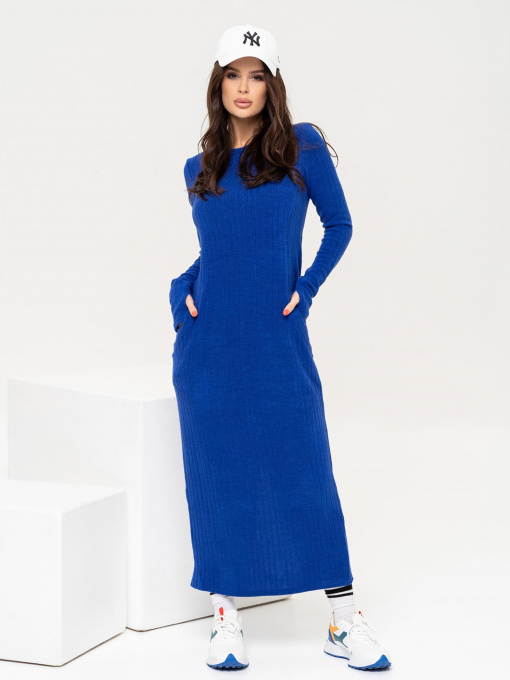 Сукні ISSA Plus модель 13646_blue Фото