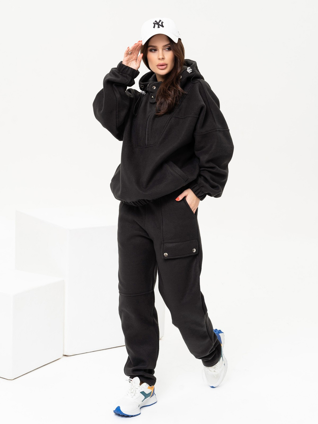 Костюми ISSA Plus модель 13648_black Фото
