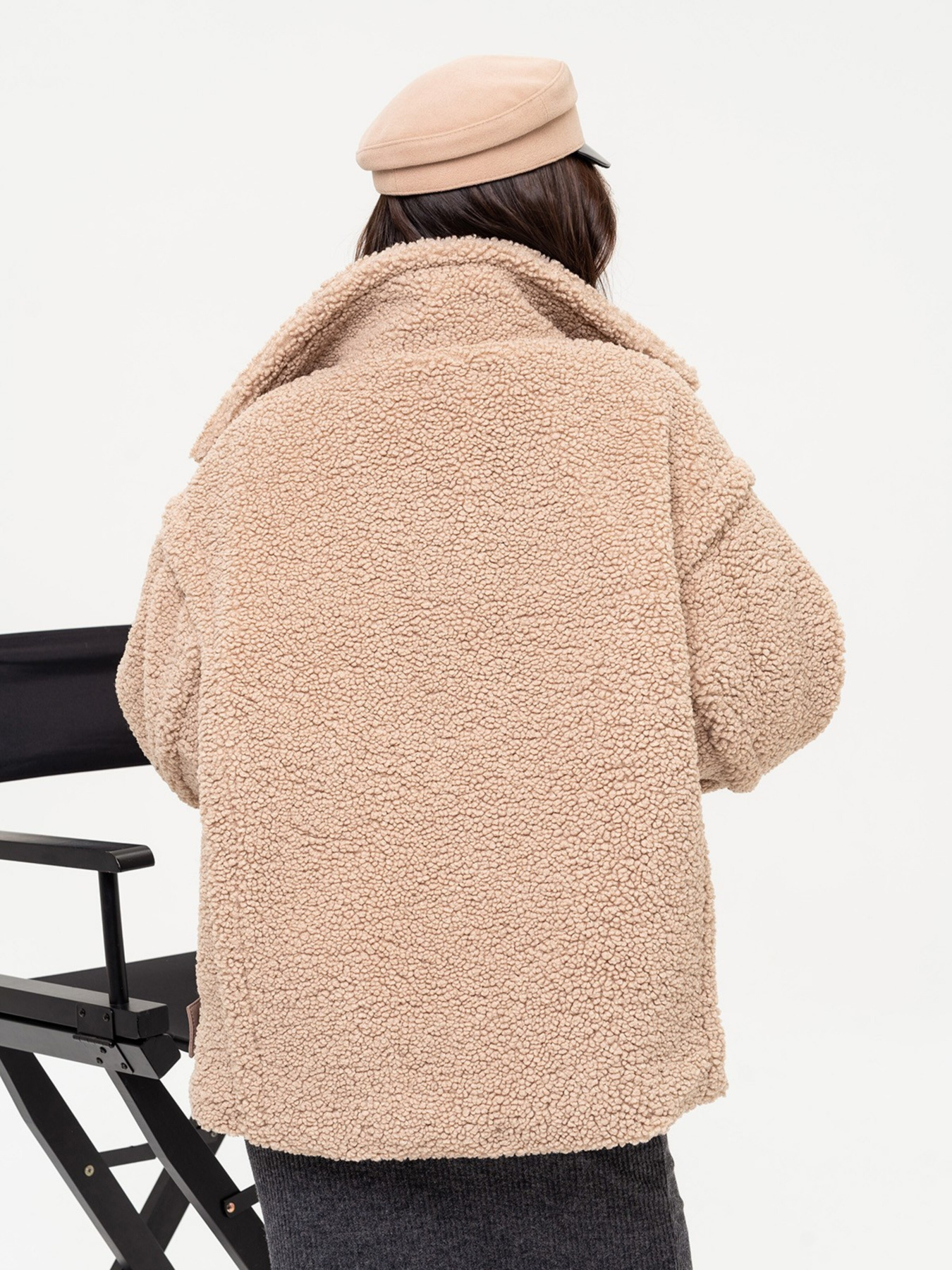 Куртки та дублянки ISSA Plus модель 13655_beige Фото