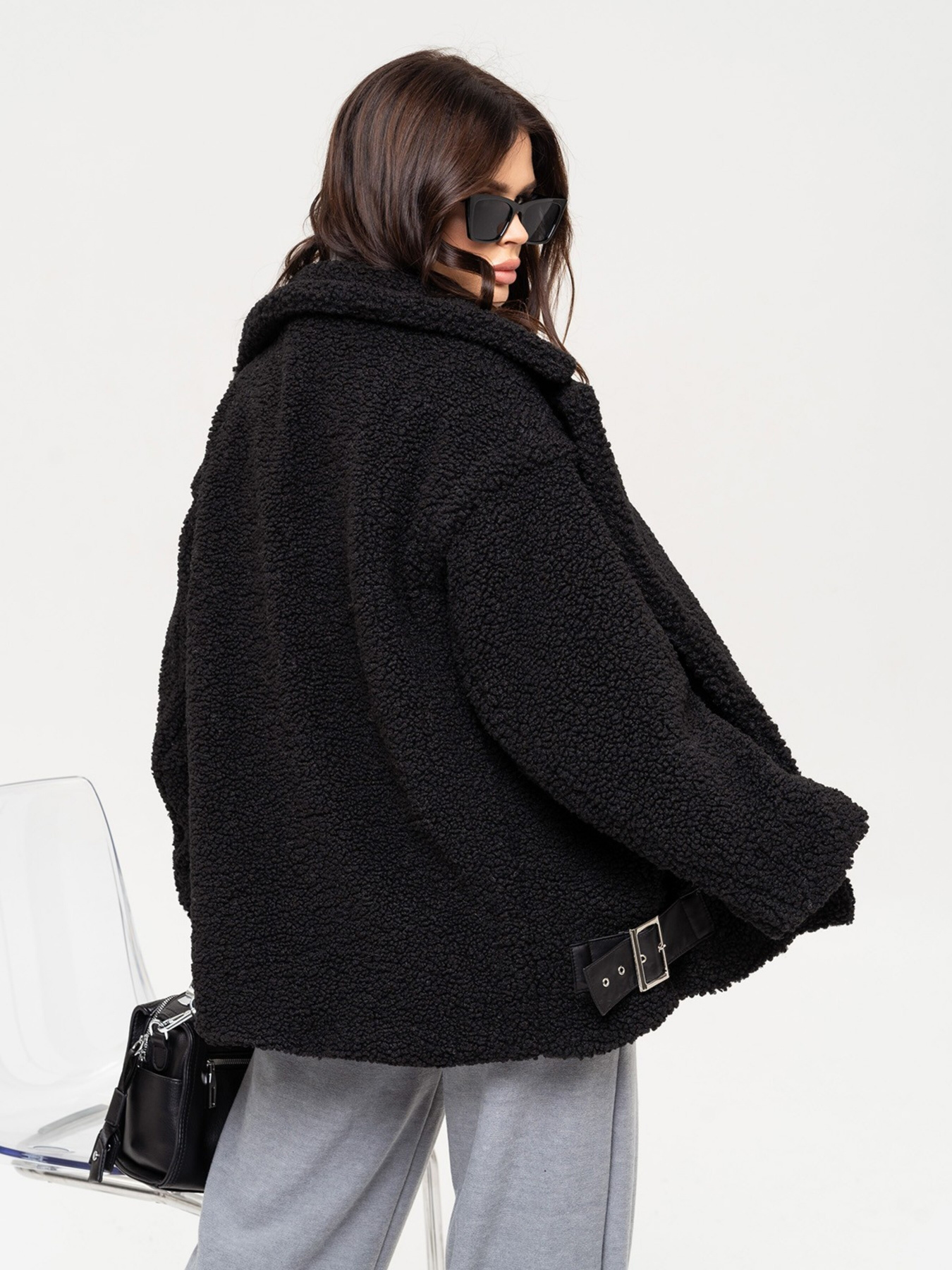 Куртки та дублянки ISSA Plus модель 13655_black Фото