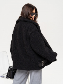 Куртки та дублянки ISSA Plus модель 13655_black Фото