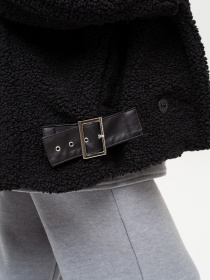 Куртки та дублянки ISSA Plus модель 13655_black Фото