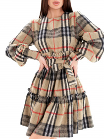 Платья ISSA Plus модель 13658_beige Фото