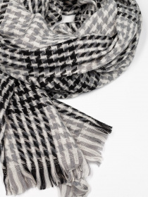 Шарфы и платки ISSA Plus модель SH-25_grey Фото