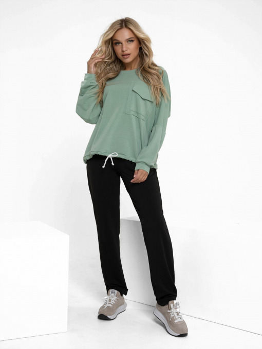 Костюмы ISSA Plus модель 12249_blackmint Фото