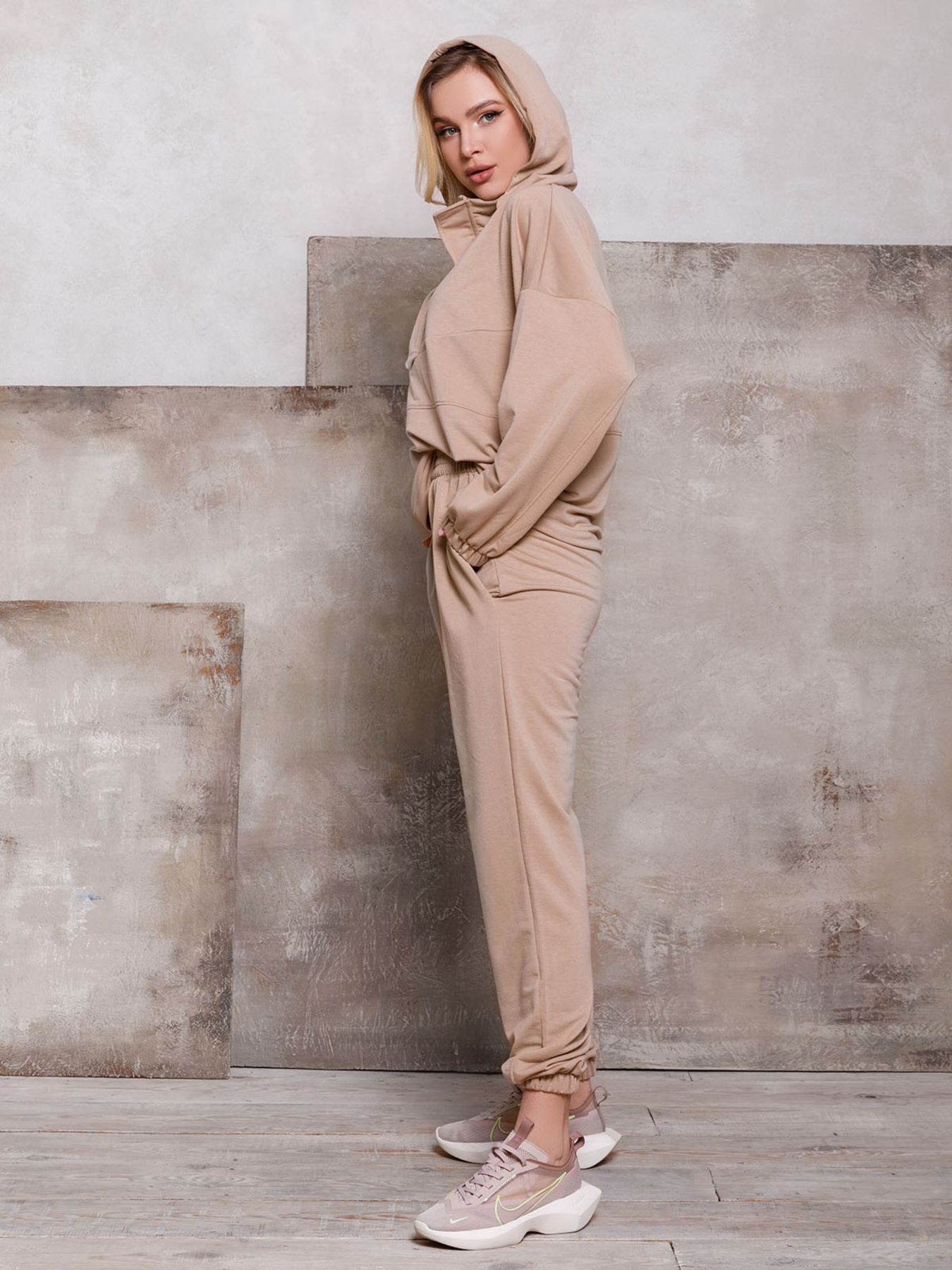 Костюмы ISSA Plus модель 12395_beige Фото