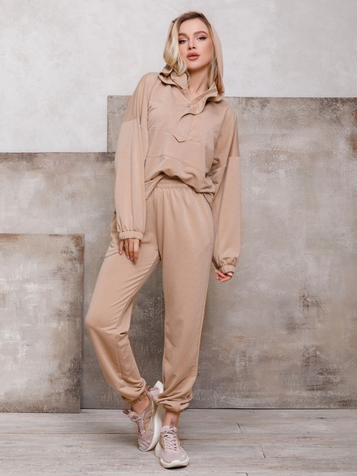 Костюмы ISSA Plus модель 12395_beige Фото