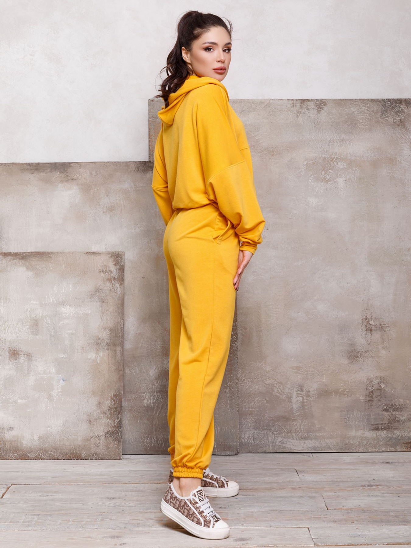 Костюмы ISSA Plus модель 12449_yellow Фото
