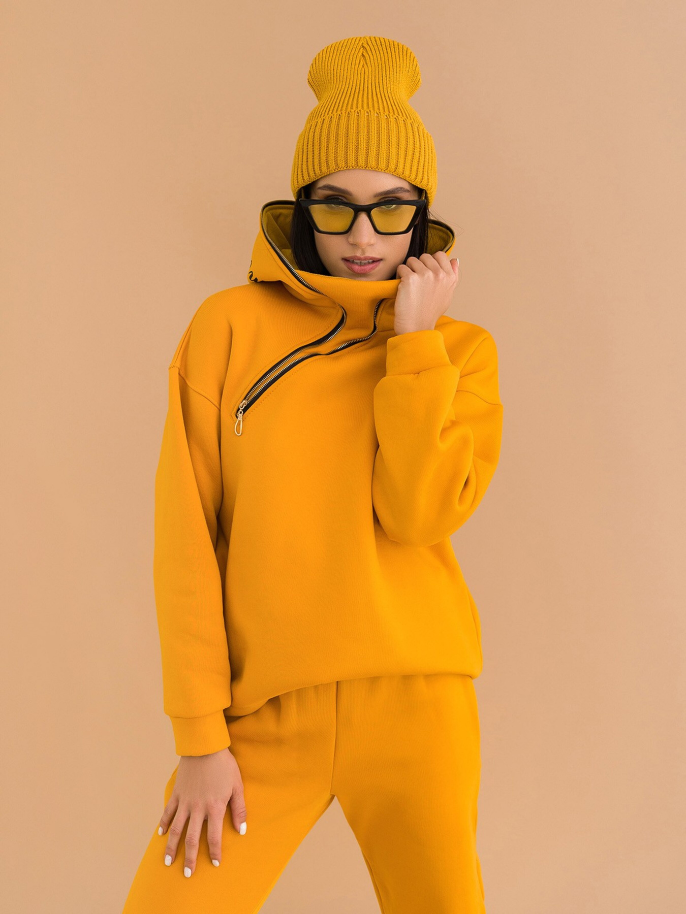 Костюми ISSA Plus модель 12960_mustard Фото