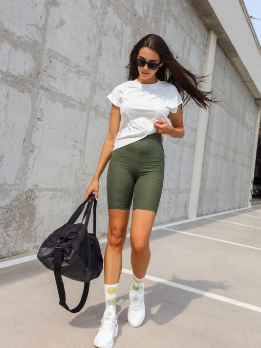Шорты ISSA Plus модель 7772_khaki Фото