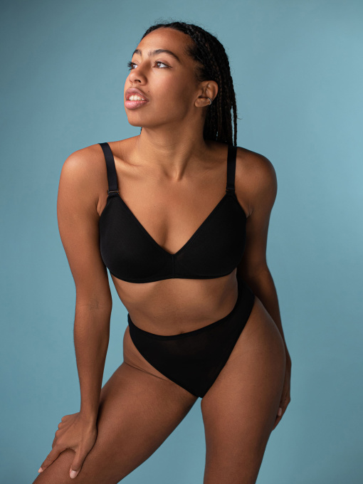 Нижнее белье Brabrabra модель SLZ23601115_black Фото