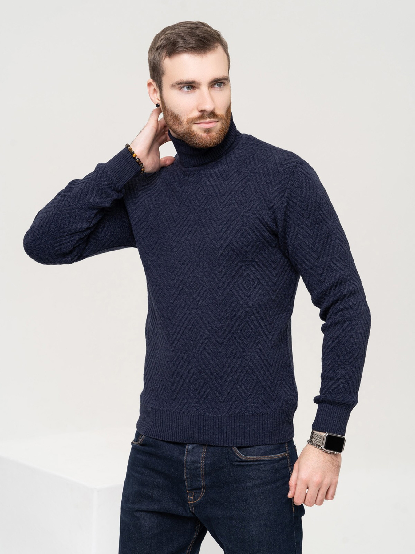 Светри та кардигани ISSA Plus модель GN4-87_darkblue Фото
