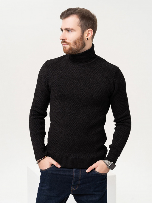 Светри та кардигани ISSA Plus модель GN4-87_black Фото