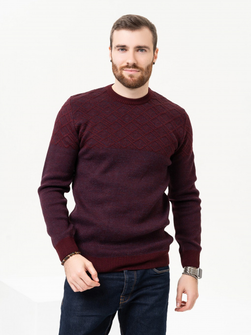 Светри та кардигани ISSA Plus модель GN4-88_burgundy Фото