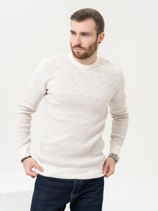 Светри та кардигани ISSA Plus модель GN4-88_lightbeige Фото