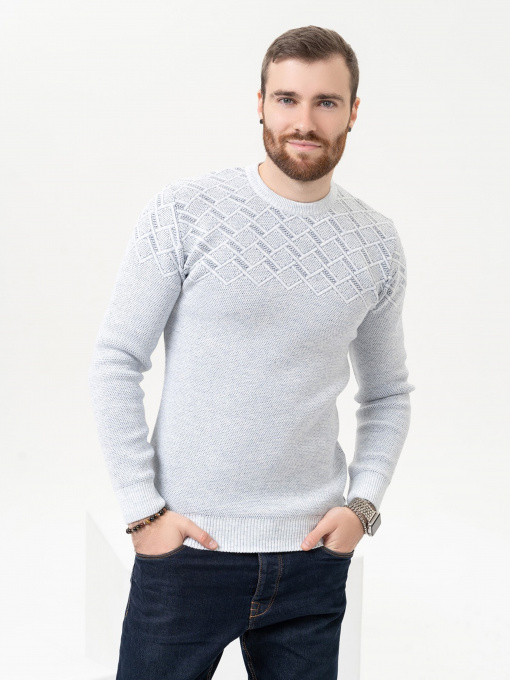 Светри та кардигани ISSA Plus модель GN4-89_lightblue Фото