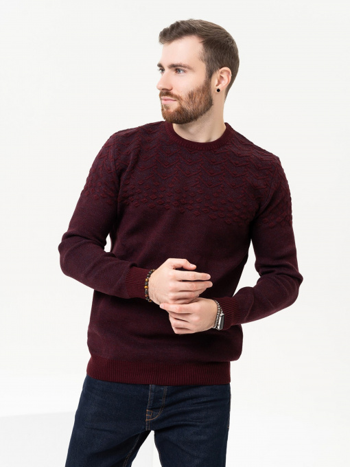 Светри та кардигани ISSA Plus модель GN4-91_burgundy Фото
