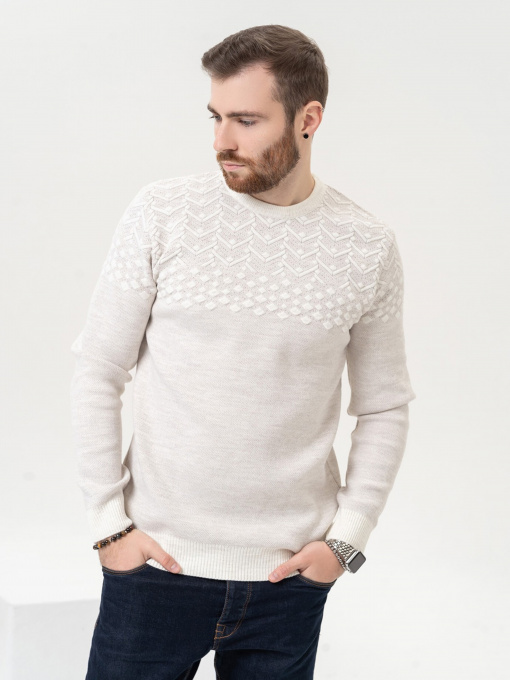 Светри та кардигани ISSA Plus модель GN4-91_lightbeige Фото