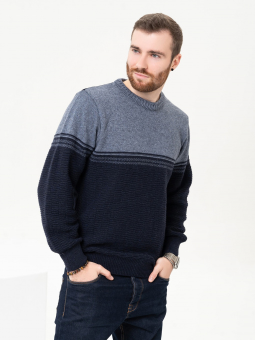 Светри та кардигани ISSA Plus модель GN4-92_darkblue Фото