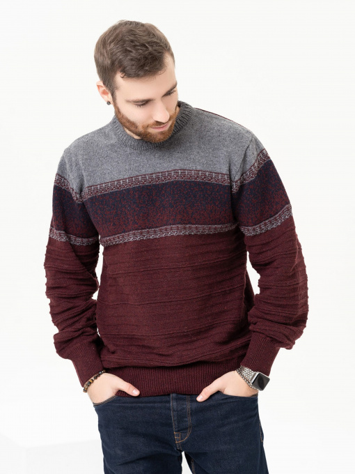 Светри та кардигани ISSA Plus модель GN4-93_burgundy Фото