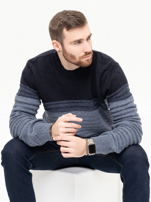 Светри та кардигани ISSA Plus модель GN4-94_darkblue Фото
