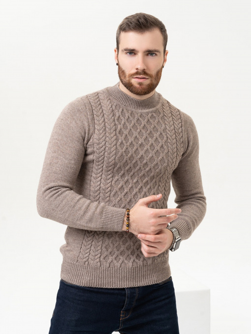Светри та кардигани ISSA Plus модель GN4-97_brown Фото