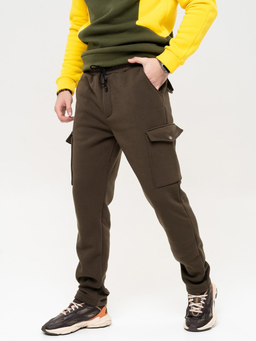 Штани ISSA Plus модель GN-512_khaki Фото