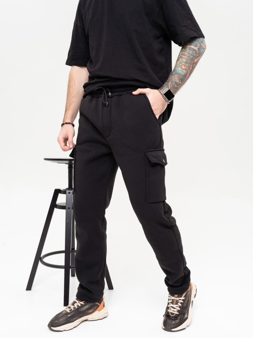 Штани ISSA Plus модель GN-512_black Фото