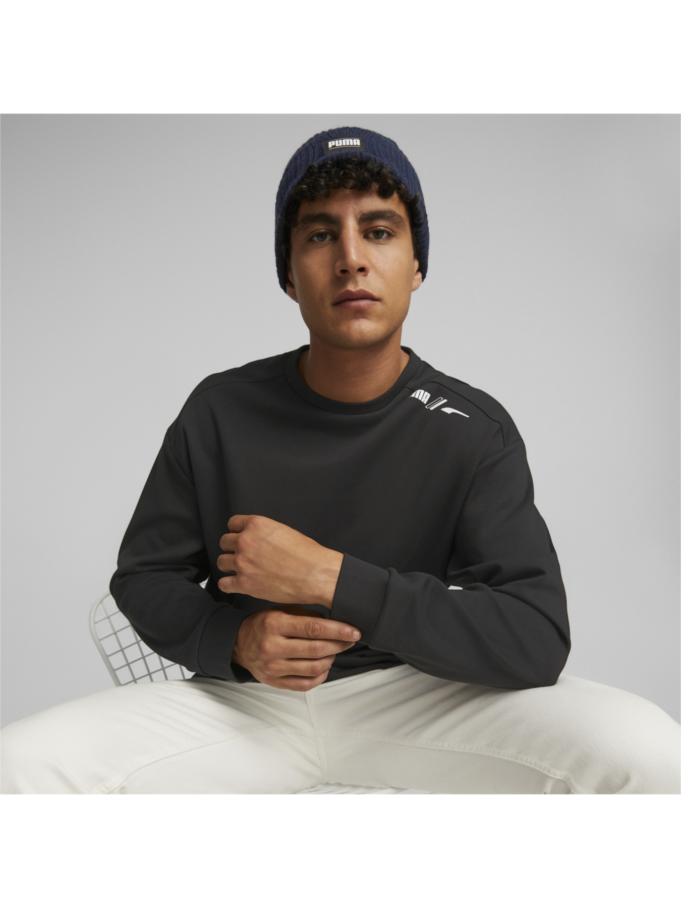 Шапки та кепки PUMA Ribbed Classic Cuff Beanie модель 024038 Фото
