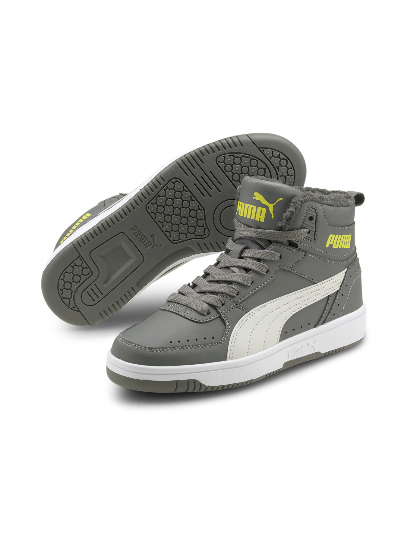 Кеды PUMA Rebound Joy Fur Jr модель 375477 Фото