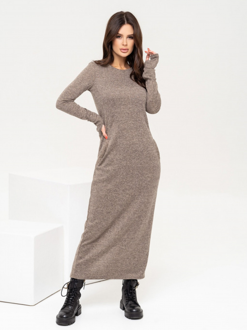 Платья ISSA Plus модель 12105_beige Фото