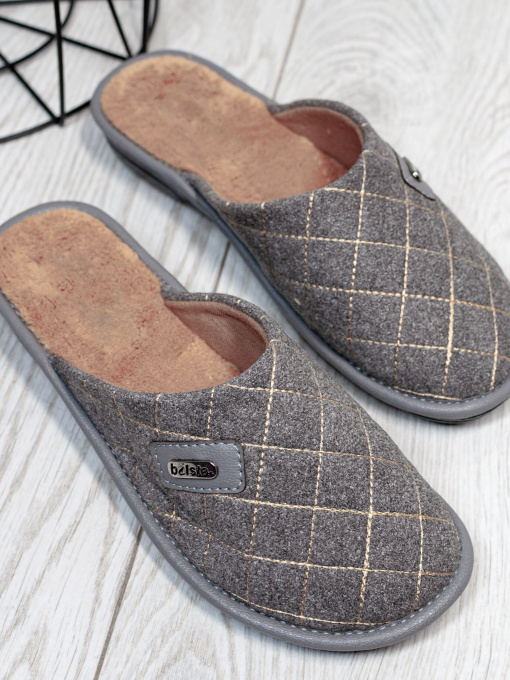 Тапки ISSA Plus модель OB3-20_grey Фото