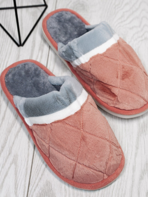 Тапки ISSA Plus модель OB3-21_peach Фото