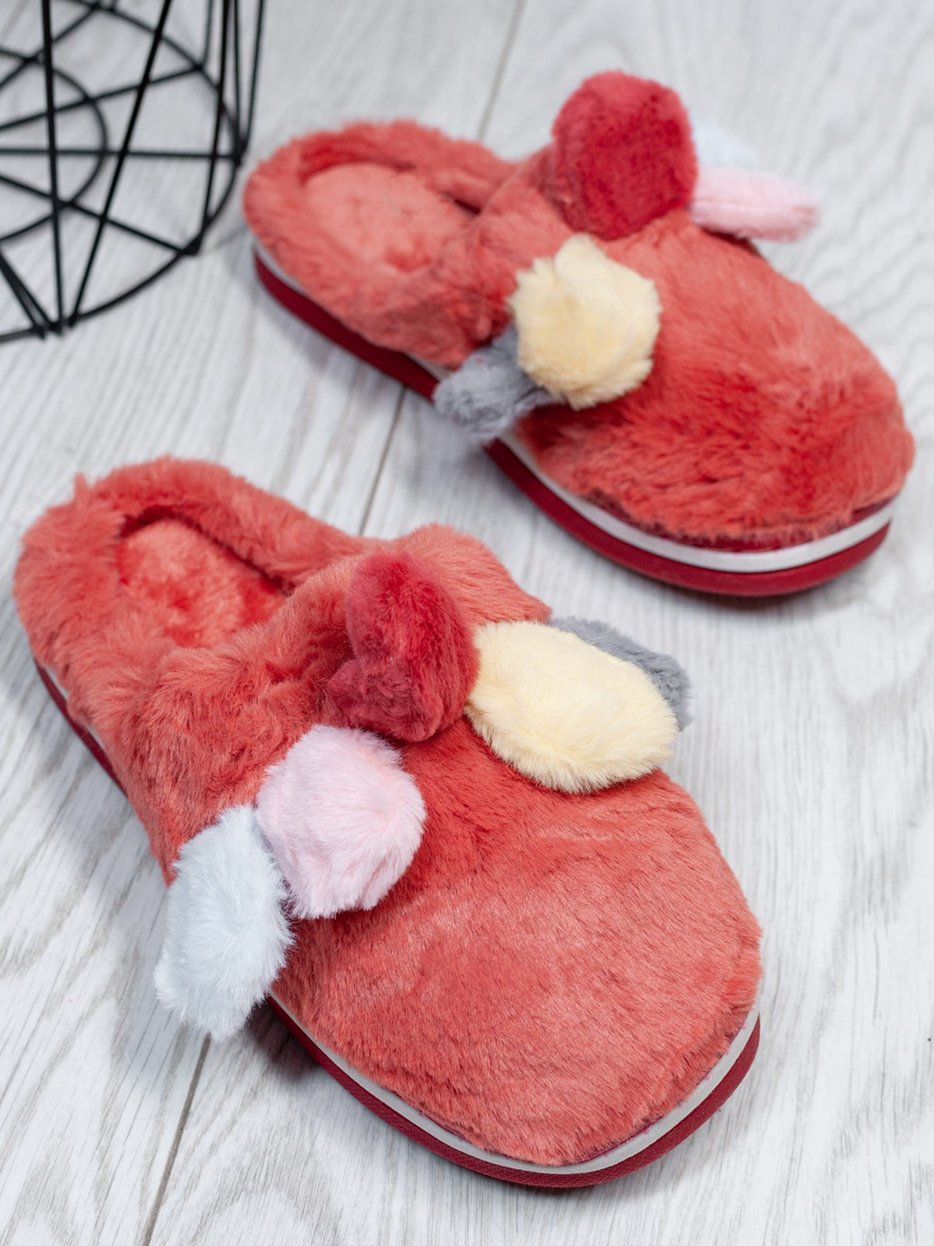 Тапки ISSA Plus модель OB3-25_terracotta Фото