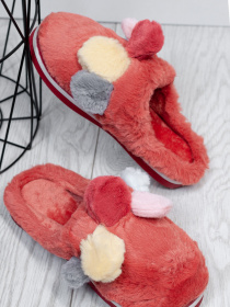 Тапки ISSA Plus модель OB3-25_terracotta Фото