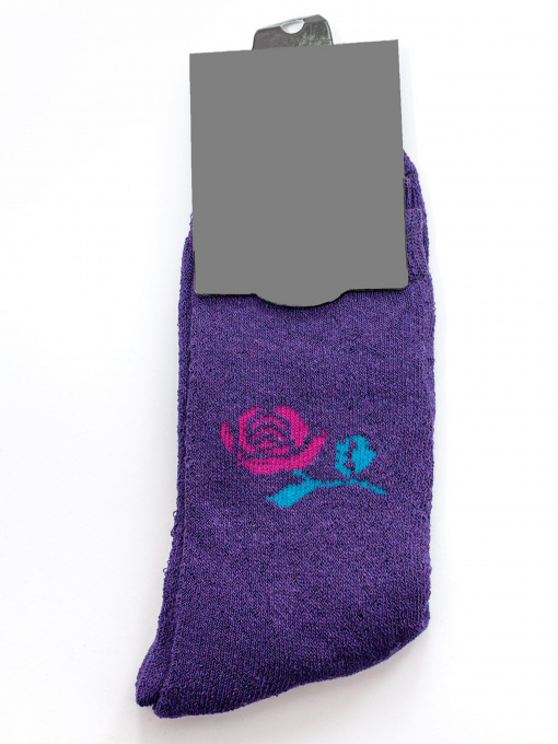 Носки и гольфы ISSA Plus модель NS-211_purple Фото
