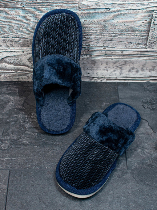 Капці ISSA Plus модель GOB3-26_darkblue Фото