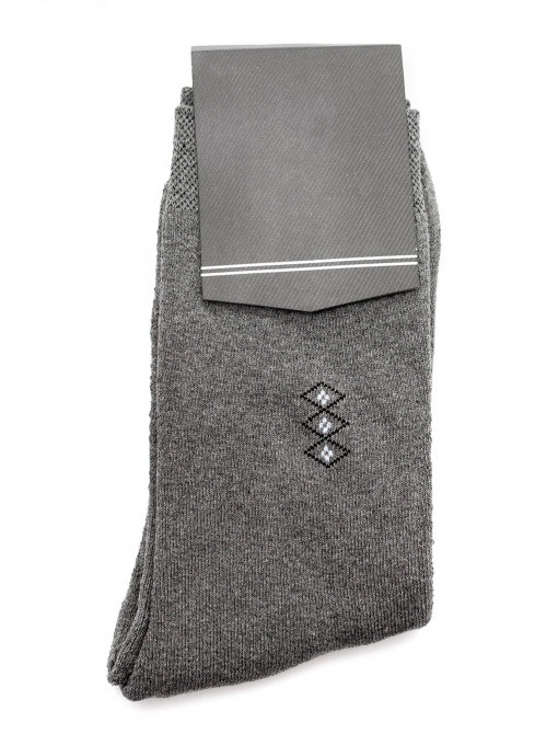 Носки и гольфы ISSA Plus модель GNS-214_grey Фото