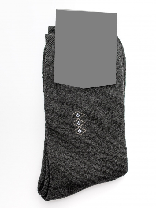 Носки и гольфы ISSA Plus модель GNS-214_darkgray Фото