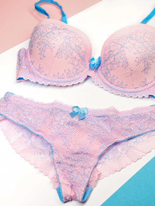 Нижнее белье ISSA Plus модель BL2-534_pink Фото