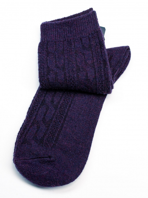 Носки и гольфы ISSA Plus модель NS-216_purple Фото