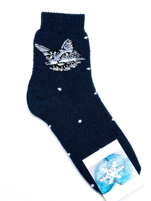 Шкарпетки та гольфи ISSA Plus модель NS-241_blue Фото