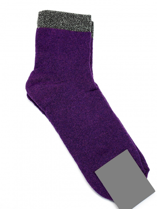 Носки и гольфы ISSA Plus модель NS-243_purple Фото