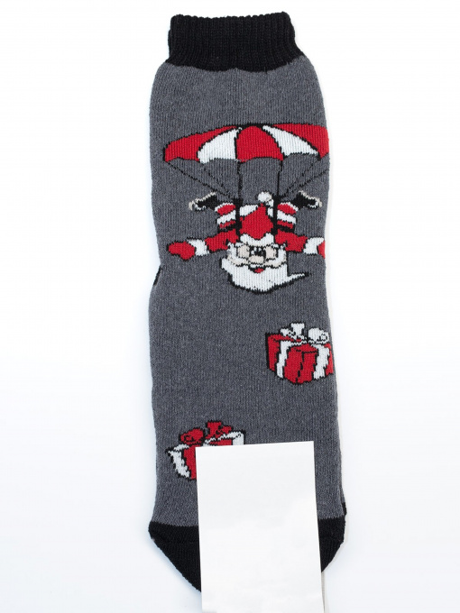 Носки и гольфы ISSA Plus модель NS-246_darkgray Фото