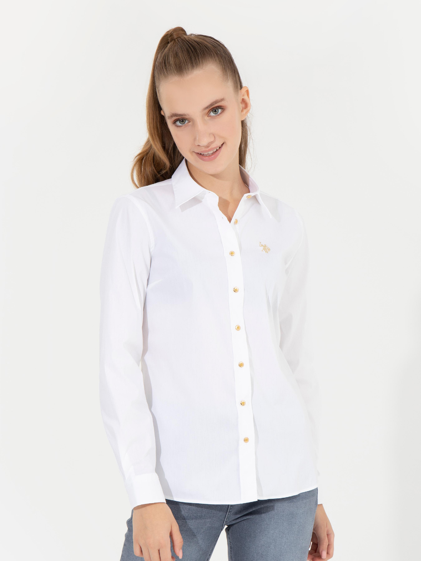Рубашки US Polo модель G082SZ004.000.1450230.VR013 Фото