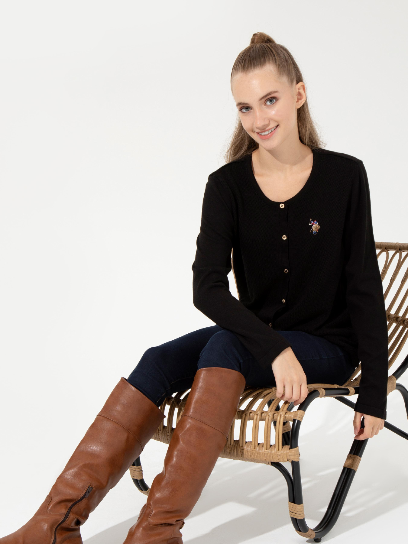 Свитры и кардиганы US Polo модель G082SZ0TH.000.1430172.VR046 Фото