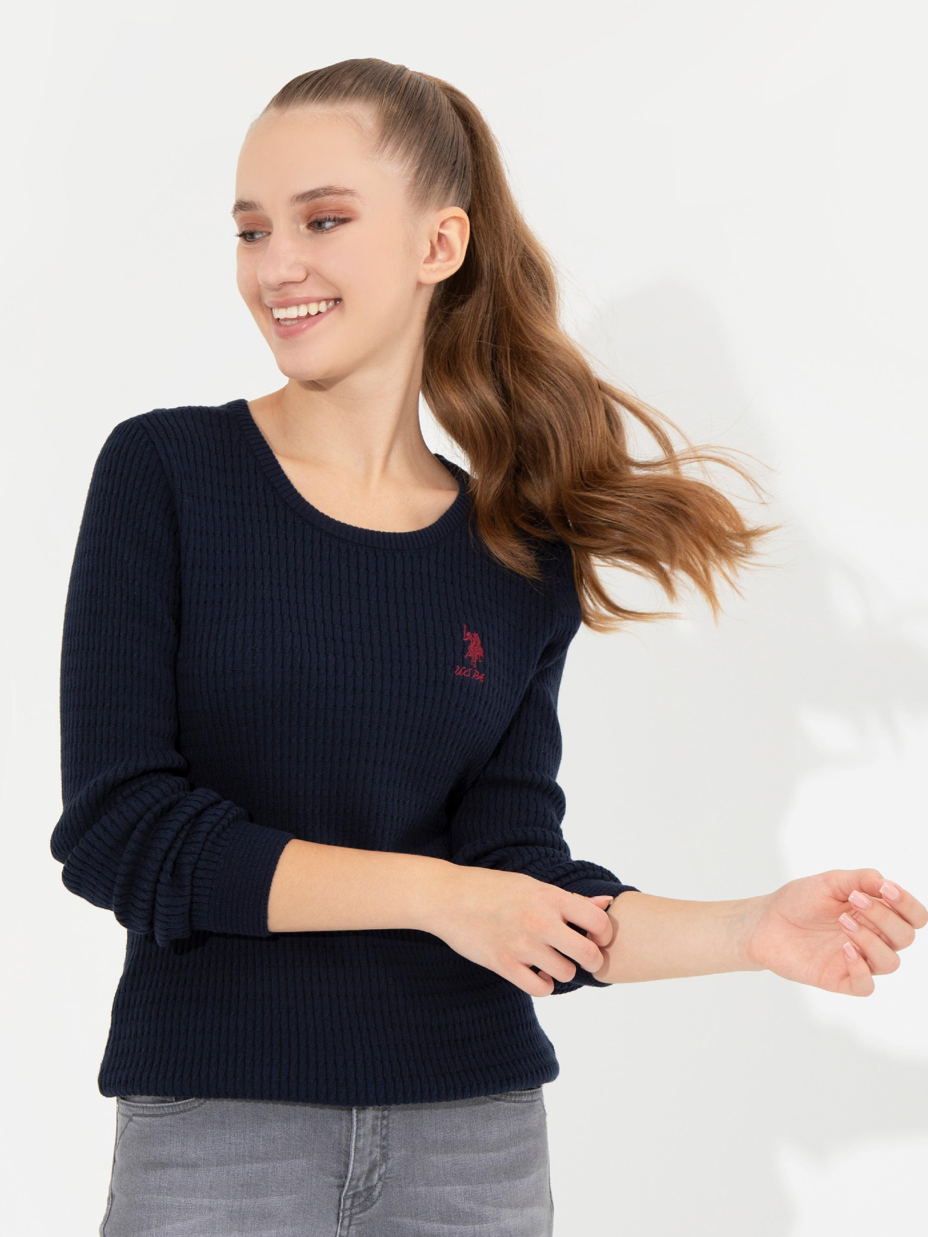 Свитры и кардиганы US Polo модель G082SZ0TK.000.1260329.VR033 Фото
