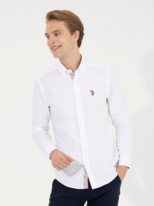 Рубашки US Polo модель G081SZ004.000.1461275.VR013 Фото